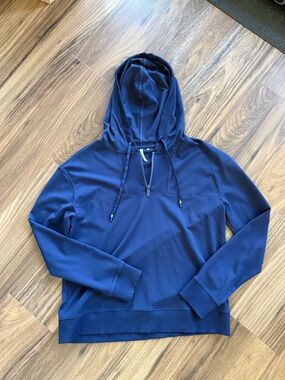 Travis Mathew Navy Blue Pullover Hoodie